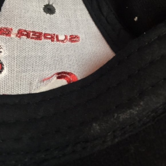 NFL Buccaneers Super Bowl XXXVII Champions Baseball Cap Hat Black - Picture 10 of 11